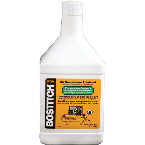 PRECOMOIL-32OZ Bostitch SAE30 32 Oz. Compressor Oil