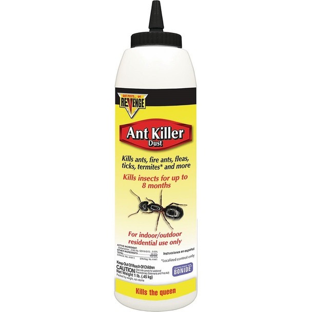 45502 Bonide Revenge 1 Lb. Ready To Use Powder Ant & Roach Killer