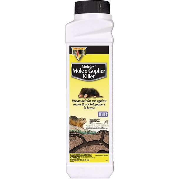 698 Bonide Moletox II 1 Lb. Corn Pellets Mole & Gopher Killer