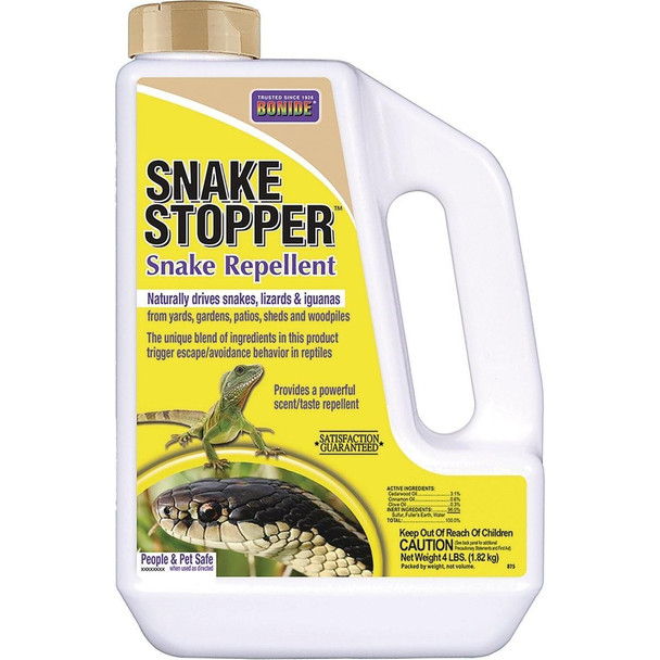 8754 Bonide Snake Stopper 4 Lb. Powder Snake Repellent