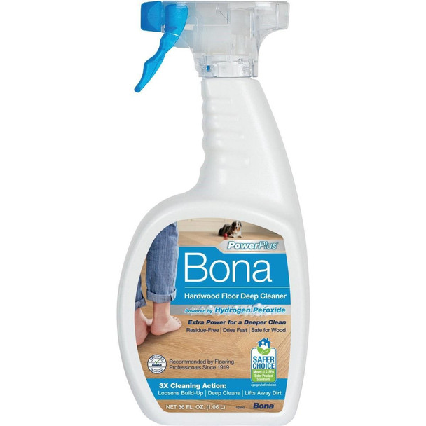 WM850051001 Bona PowerPlus 32 Oz. Hardwood Floor Cleaner