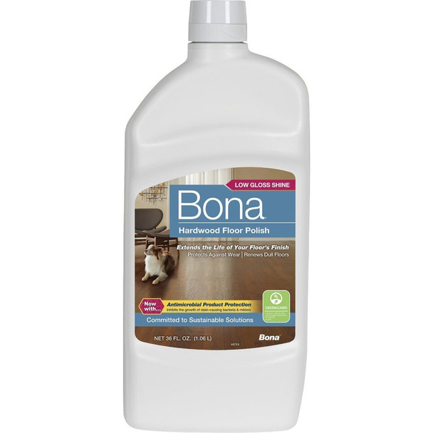 WP500359001 Bona 36 Oz. Low Gloss Hardwood Floor Polish