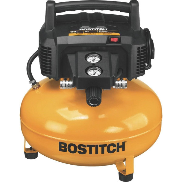 BTFP02012 Bostitch 6 Gal. Portable 150 psi Pancake Air Compressor
