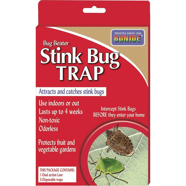 198 Bonide Bug Beater Disposable Indoor/Outdoor 50 Ft. Coverage Area Stink Bug Trap