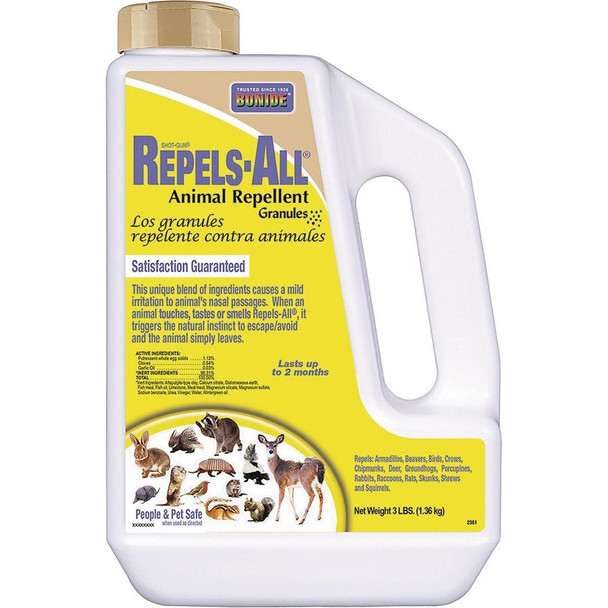 23614 Bonide Repels All 3 Lb. Granular Animal Repellent
