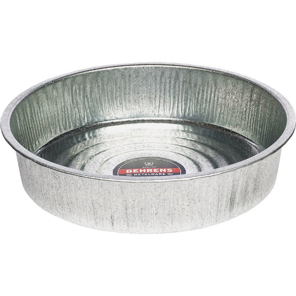 2168 Behrens 3 Gal. Galvanized Utility Pan