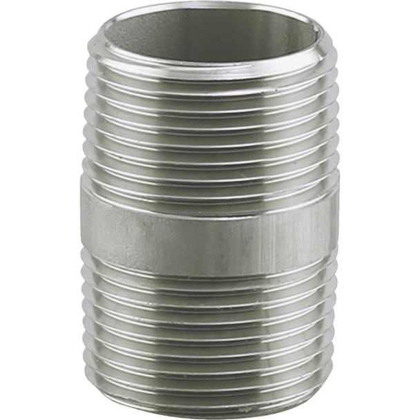 U2-SSN-0715 PLUMB-EEZE 3/4 In. MIP x 1-1/2 In. Stainless Steel Nipple