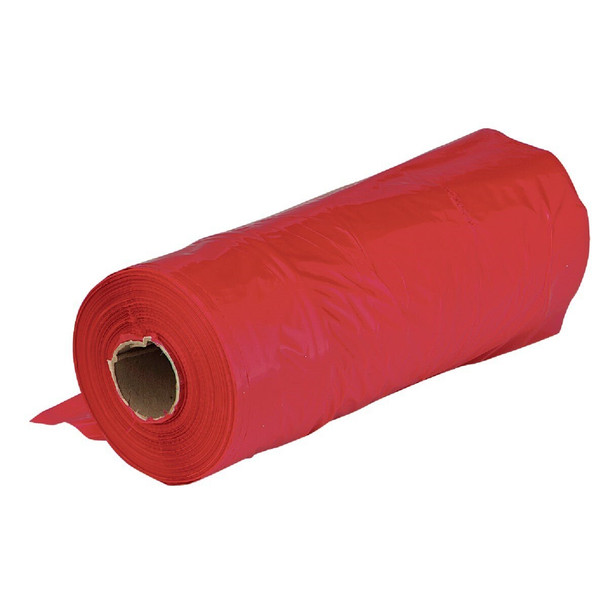 625848 Film Gard 18 In. x 18 In. Red Polyethylene Caution Flag
