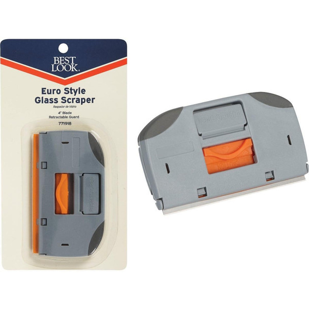GRS-DIB Best Look 4 In. W. Euro-Style Razor Scraper