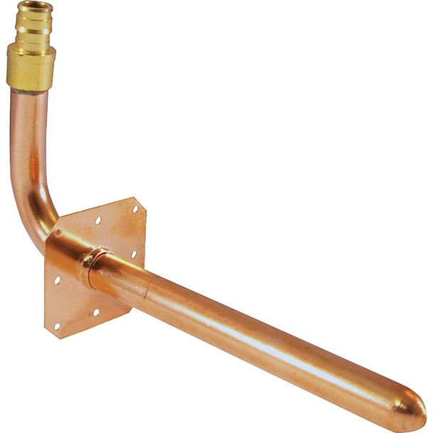 EPXSTUBWE12 Apollo Retail 1/2 In. Barb x 4 In. x 8 In. Copper PEX Stubout with Ear, Type A