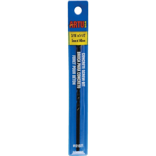 01021 ARTU 3/16 In. x 5-1/2 In. Masonry Drill Bit