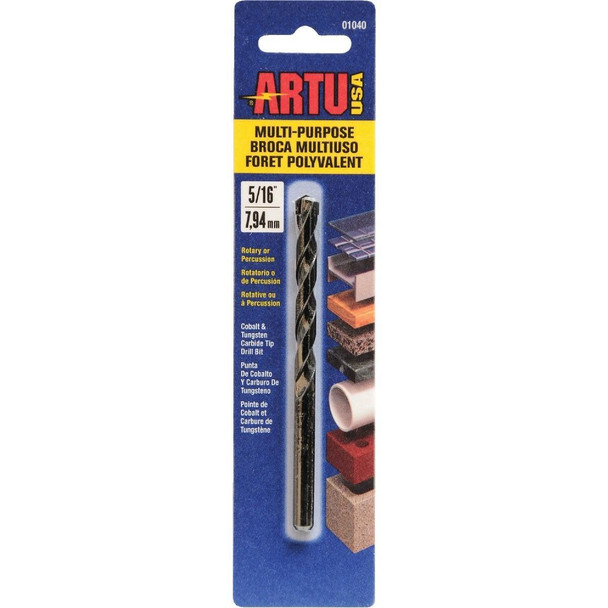 01040 ARTU 5/16 In. Cobalt General Purpose Drill Bit