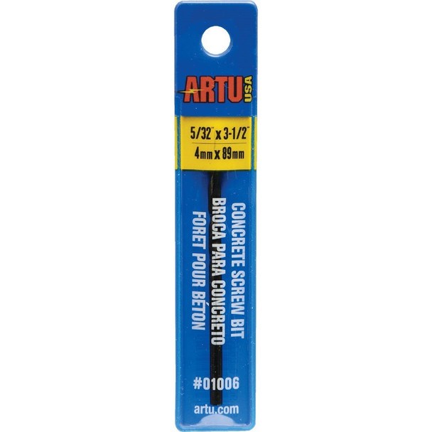01006 ARTU 5/32 In. x 3-1/2 In. Masonry Drill Bit