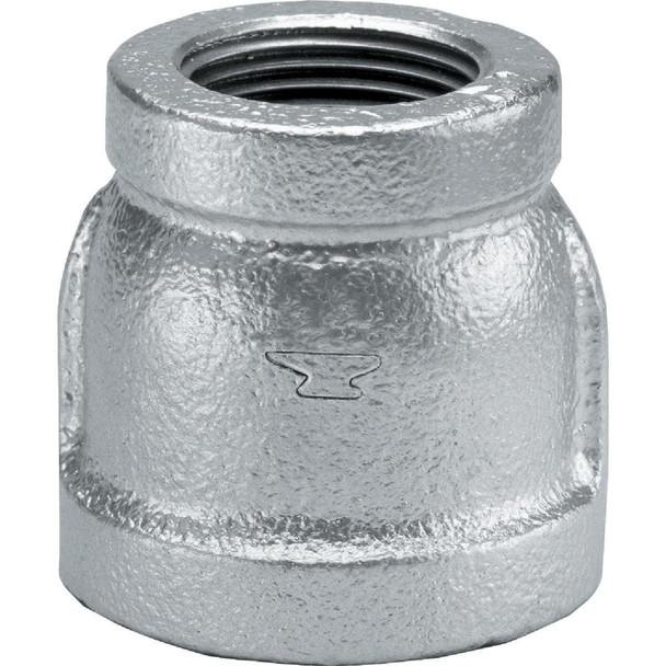 8700135257 Anvil 3/4 In. x 1/2 In. FPT Reducing Galvanized Coupling