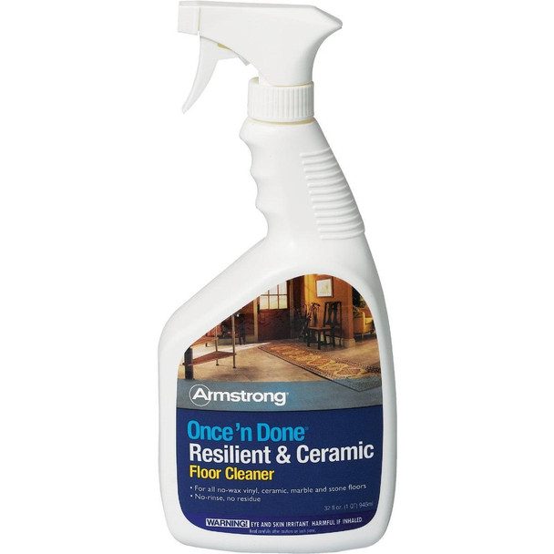 00309124 Armstrong Flooring Once 'N Done 32 Oz. Ready-To-Use Resilient & Ceramic Floor Cleaner Spray