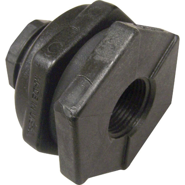 TF34PE Abbott Rubber 3/4 In. Bulkhead Adapter