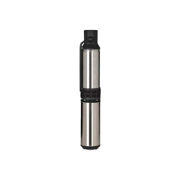 Submersible Pump, 1/2 hp, 115V AC, 2 Wires, 10 A, 8 Stages, 5 gpm