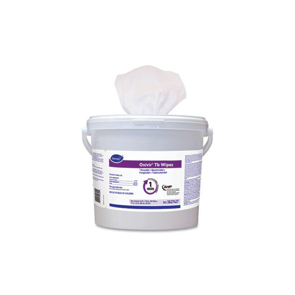 Diversey Wipes,Disinf,Oxivir 5627427