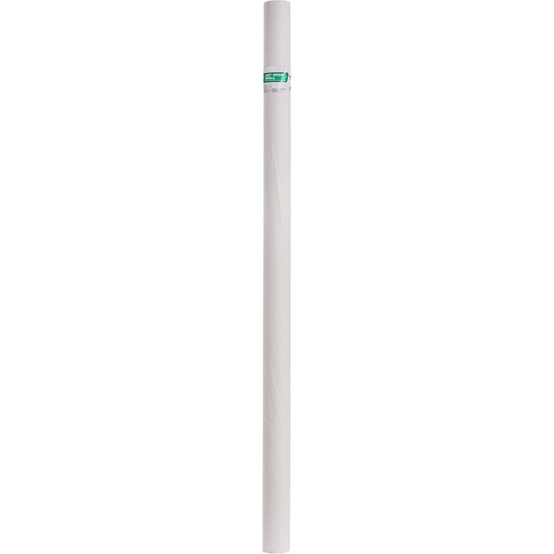 40 In. x 100 Ft. Plastic Table Cover Roll, White WM00988479