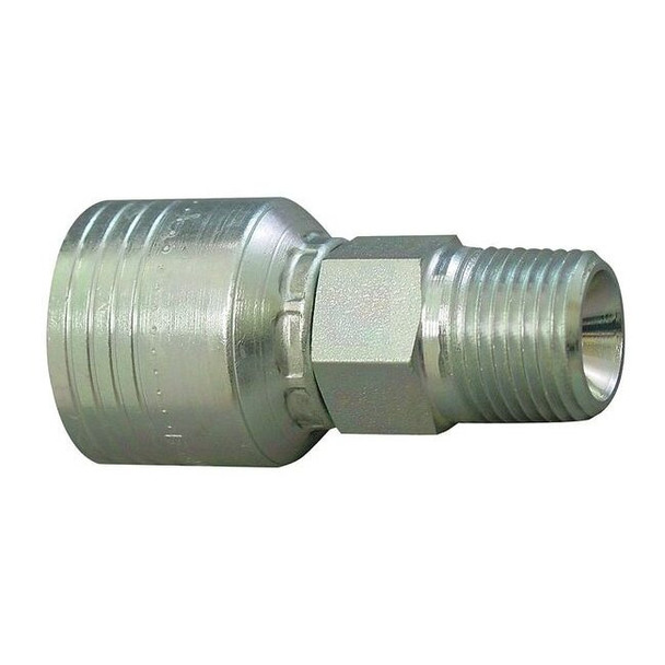Eaton Aeroquip Hydraulic Hose Fitting,Straight Shape 4SA16MP16