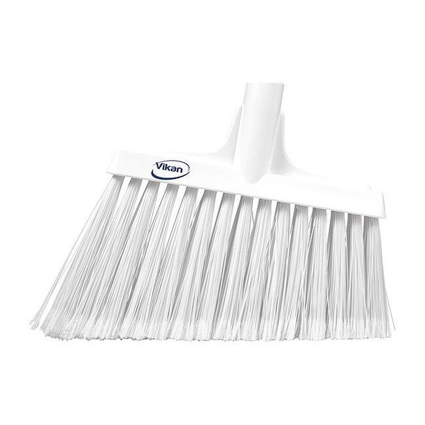Vikan 9 in Sweep Face Broom Head, Synthetic, White 29165