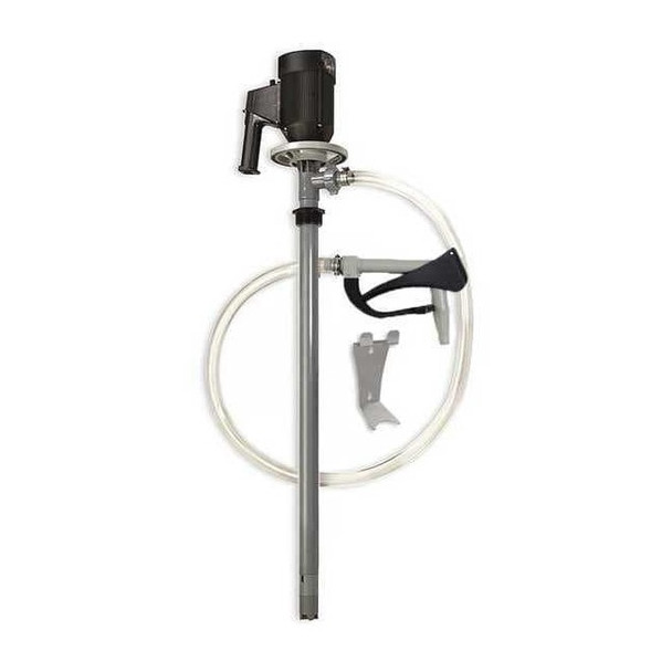 Dayton Electric Drum Pump, CPVC, 220 V AC 1DLP5