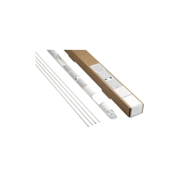 A5.8 Low Fuming Bronze Filler Metal, 3/32 in dia x 36 in L, Flux-Coated, 1 lb Tube