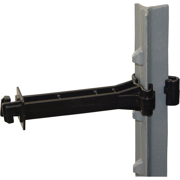 Dare Snug 5 In. Black T-Post 5 In. Insulator Extenders (15-Pack) SNUG-X5TP-15B