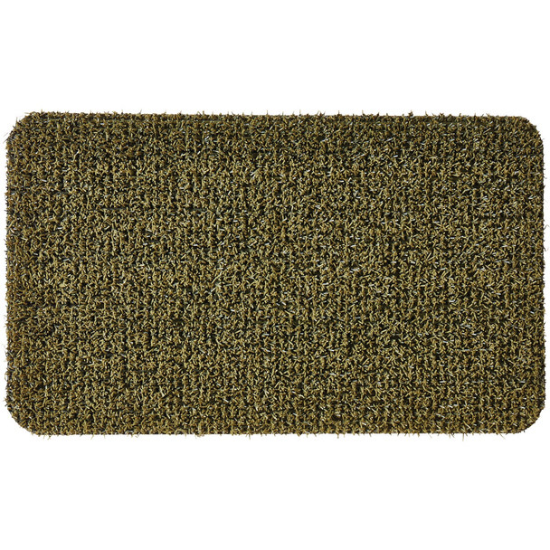 Grassworx 24 In. x 36 In. Green Clean Machine Shoe Scraper Door Mat 10376974