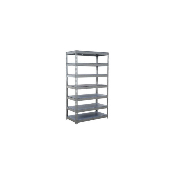 Global Industrial 7 Shelf Standard Duty Boltless Shelving Starter 36""W x 24""D