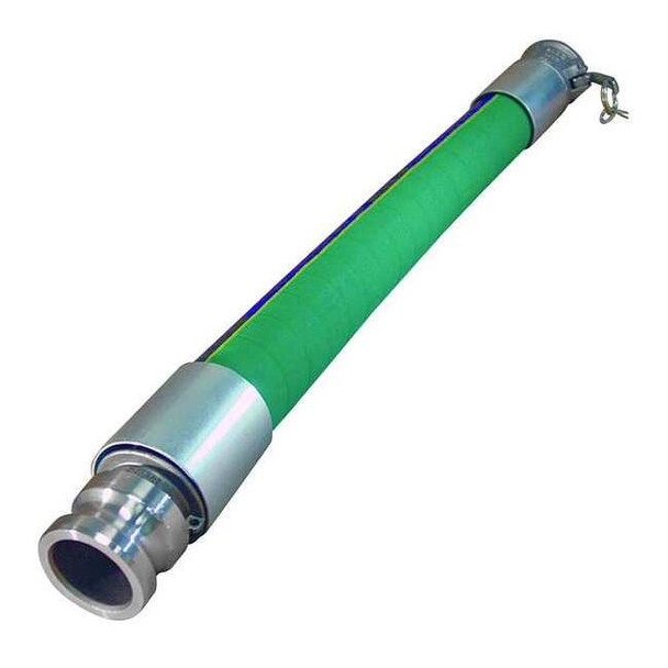 Boston 1" ID x 10 ft Chemical Hose GN H052316GN-10-SSCE