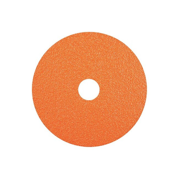 Norton Abrasives Fiber Disc,5" dia.,Coated Abrasive 69957370199 Pack of 25