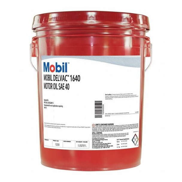 Mobil MOBIL DELVAC 1640, 5GA PAIL 102583