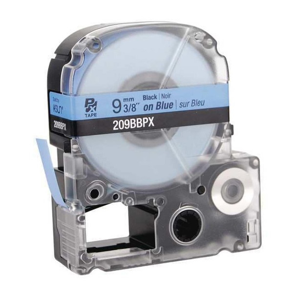 Epson Label Cartridge, Black on Blue, Labels/Roll: Continuous 45WA18