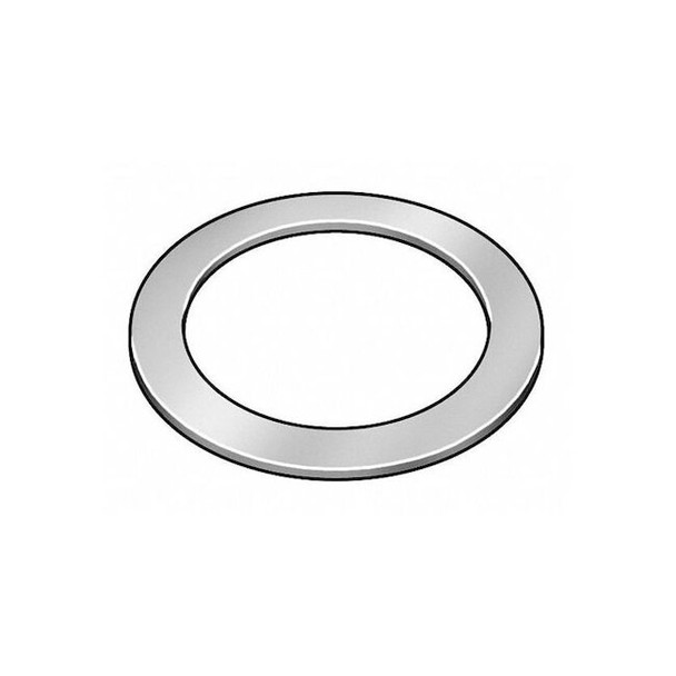 Precision Brand Arbor Shim,Steel,0.025 in Thk,PK10 25274
