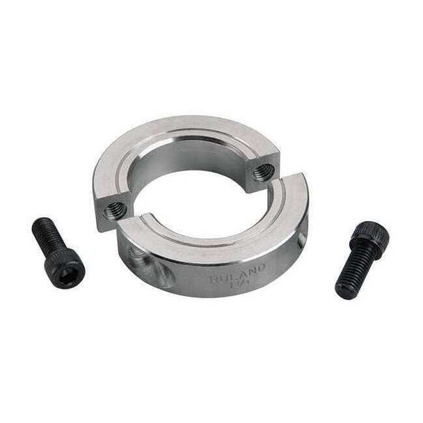 Ruland Shaft Collar,Clamp,2Pc,20mm,Alum MSP-20-A