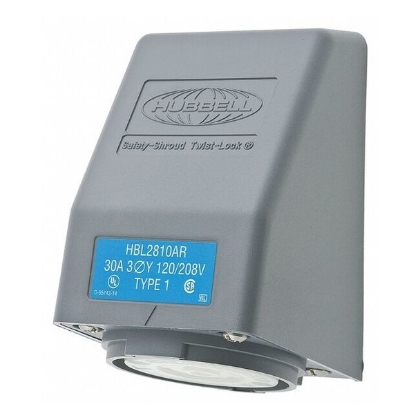 Hubbell Wiring Device-Kellems HBL2810AR