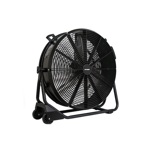 Xpower CirculatingFan,24inDia,Black,Mobile FD-630D