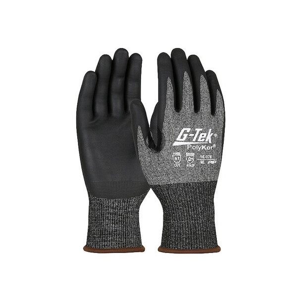 Cut Resistant Glove, Cut Level A7 ,Nitrile ,Foam ,2XL 12 PK