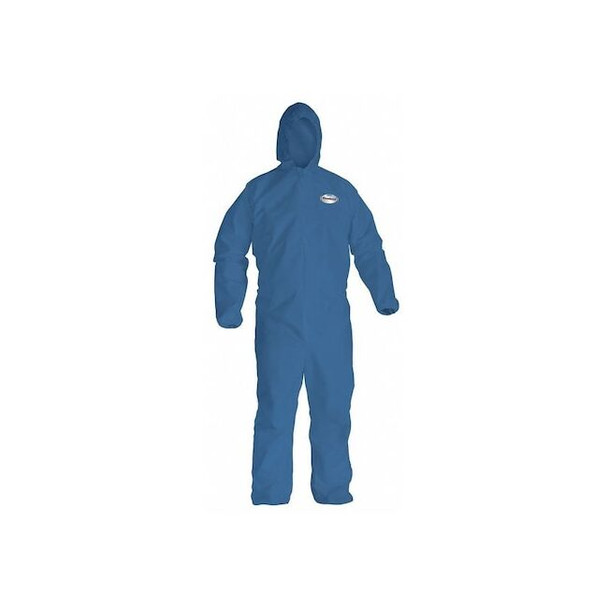 Kleenguard Hooded Disp. Coveralls,Blue,3XL,PK20 58526