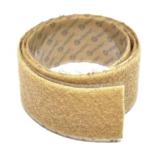 Velcro Brand Hook and Loop Roll, Acrylic Adhesive, 75 ft., 1.00" W, Beige 190972