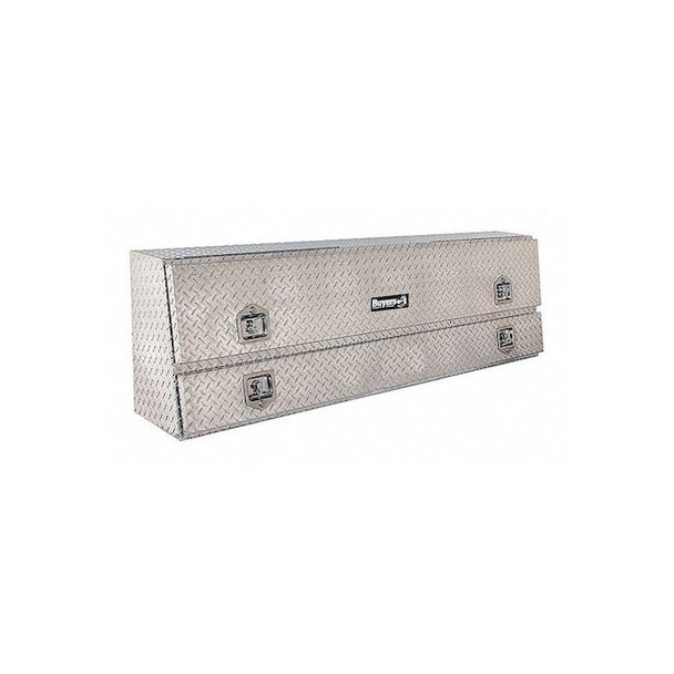 21x13x96 Inch Diamond Tread Aluminum Pick-Up Truck Contractor With Lower Door