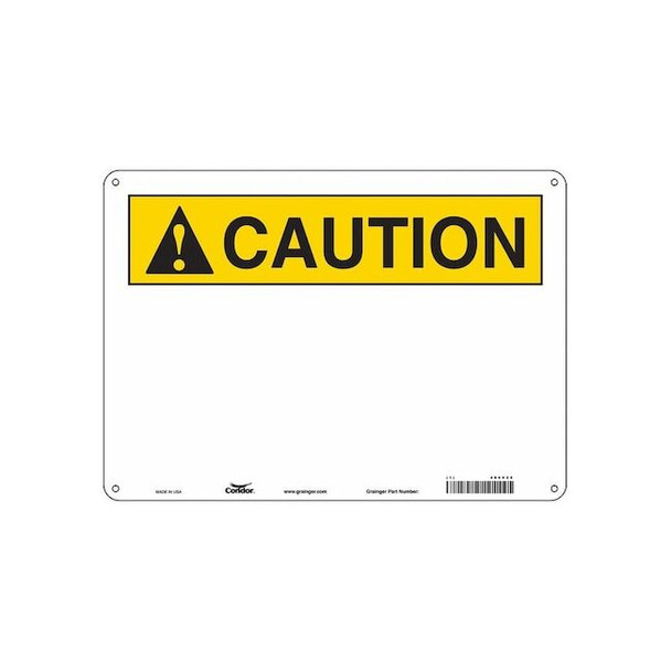 Condor Safety Sign,14" W,10" H,0.055" Thickness 486V26