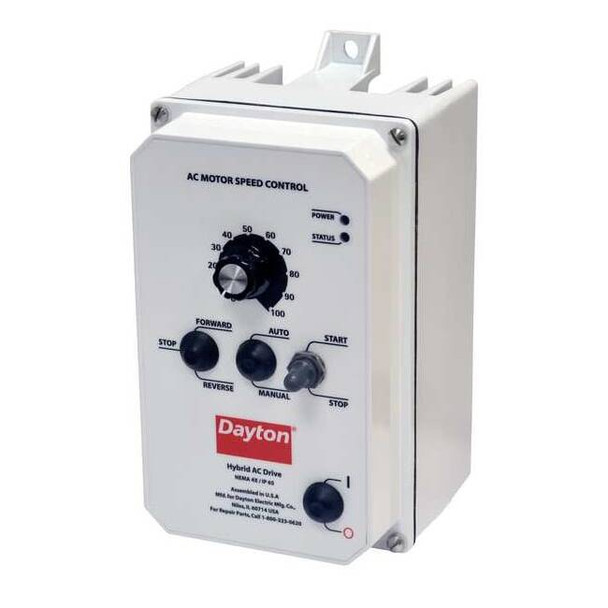 Dayton Variable Frequency Drive, White 13E633