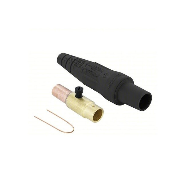 Leviton Single Pole Inline, 300 A, Female, Black 16D35-UE