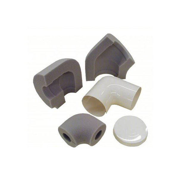 Techlite Insulation Pipe Fitting Insulation,90Deg Elbow INS04-79-0100IP150-P