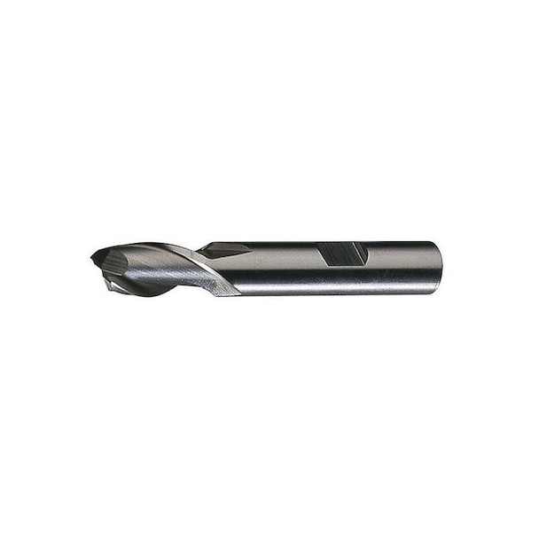 2-Flute HSS Square Single End Mill Cleveland HG-2 Bright 13/16"x5/8"x1-1/2"x4"