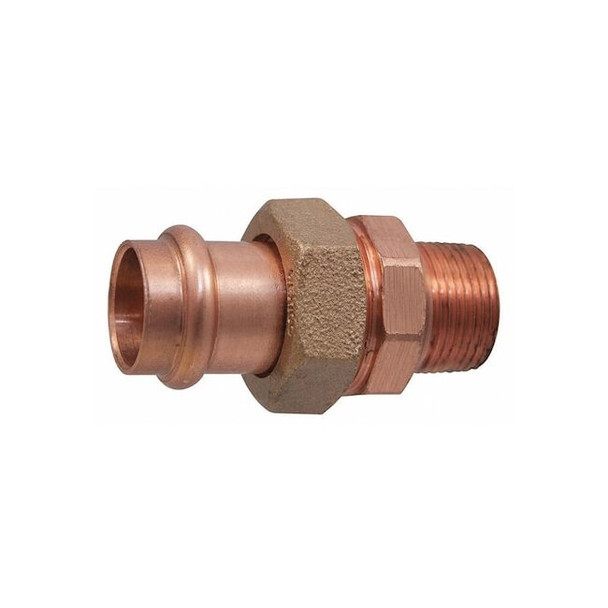 Nibco Strt,Copper,Press-fit11/2",MNPT11/2" 9256840PC