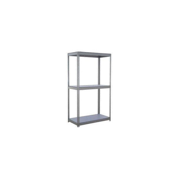 Global Industrial 3 Shelf Standard Duty Boltless Shelving Starter 36""W x 24""D