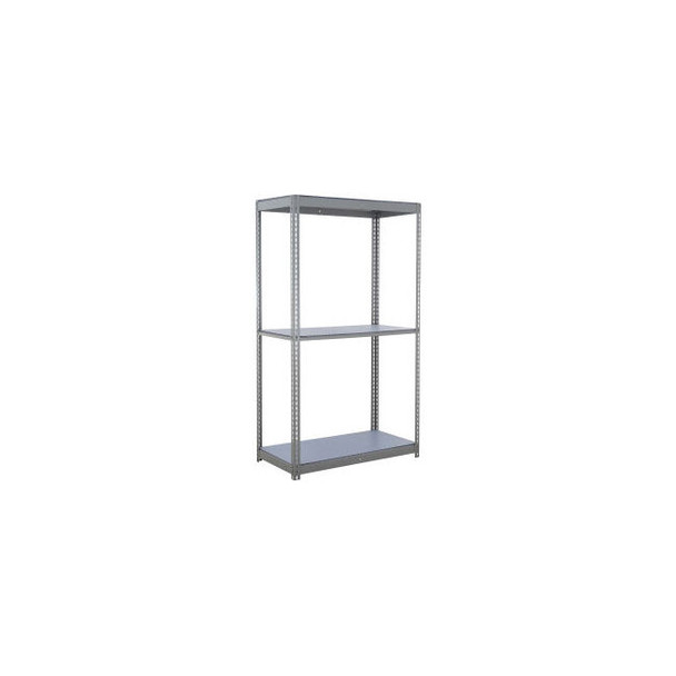 Global Industrial 3 Shelf Commercial Duty Boltless Shelving Starter 36""W x 24""